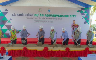 KHỞI CÔNG DỰ ÁN AQUA RIVERSIDE CITY